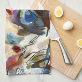 カンディンスキー組成VI抽象芸術絵画ズ キッチンタオル (四つ折り)