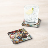 カンディンスキー組成VI抽象芸術絵画ズ コースター (右側)