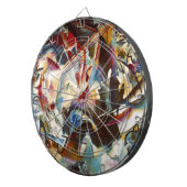 カンディンスキー組成VI抽象芸術絵画ズ ダーツボード (正面右)