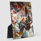 カンディンスキー組成VI抽象芸術絵画ズ フォトプラーク (側面)
