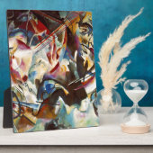 カンディンスキー組成VI抽象芸術絵画ズ フォトプラーク (側面)