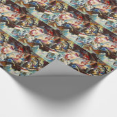 カンディンスキー組成VI抽象芸術絵画ズ ラッピングペーパー (角)