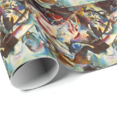 カンディンスキー組成VI抽象芸術絵画ズ ラッピングペーパー (ロールコーナー)