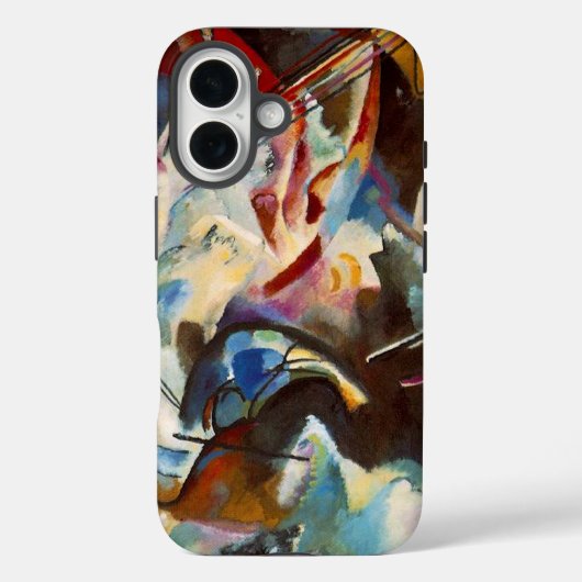 カンディンスキー組成VI抽象芸術絵画ズ Case-Mate iPhoneケース (裏面)