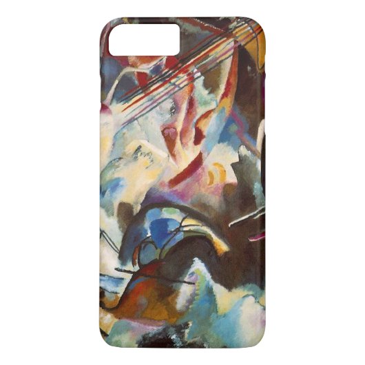 カンディンスキー組成VI抽象芸術絵画ズ Case-Mate iPhoneケース (裏面)