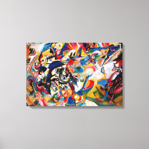 カンディンスキー組成VII抽象芸術絵画ズ キャンバスプリント