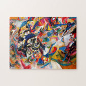 カンディンスキー組成VII抽象芸術絵画ズ ジグソーパズル (横)