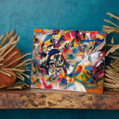 カンディンスキー組成VII抽象芸術絵画ズ フォトプラーク (側面)