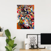 カンディンスキー組成VII抽象芸術絵画ズ ポスター (ホームオフィス)