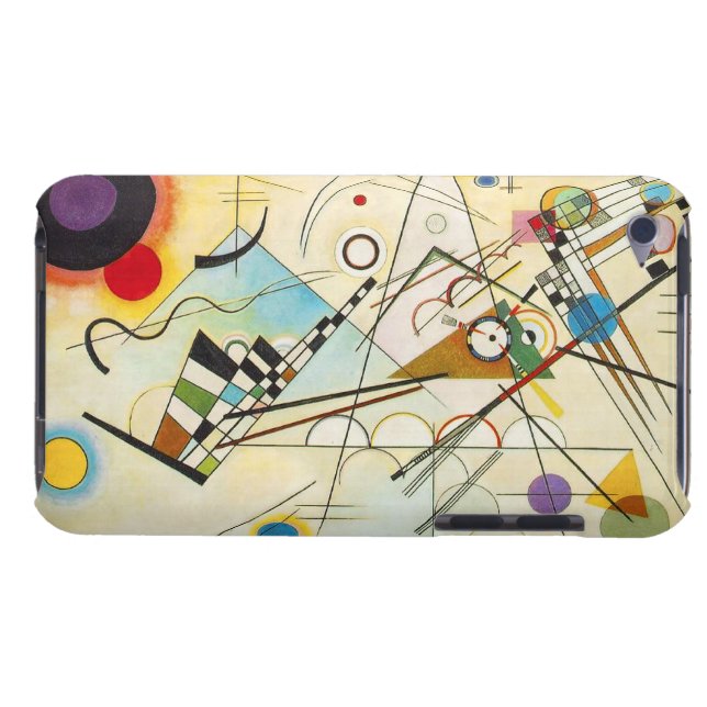 カンディンスキー組成VIII iPodタッチケース Case-Mate iPod Touch ケース (裏面横)