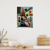 カンディンスキー絵画の有名な首振り ポスター (キッチン)