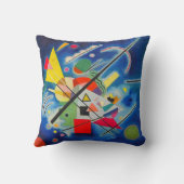 カンディンスキー絵画ブルー クッション (裏面)