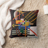 カンディンスキー絵画抽象芸術のクラシカルアートワーク クッション (ブランケット)