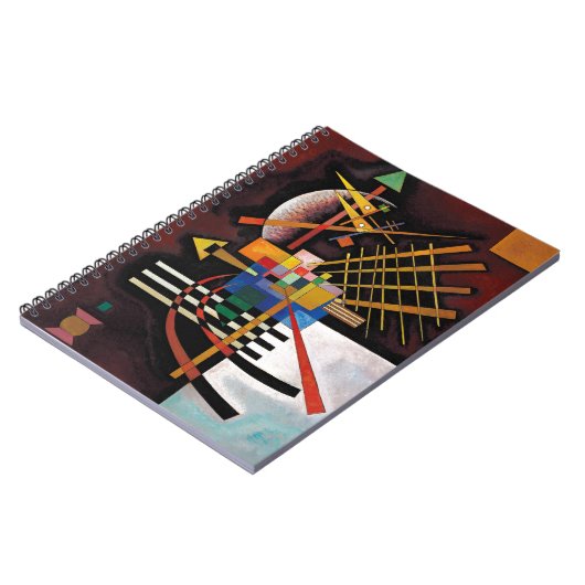 カンディンスキー絵画抽象芸術のクラシカルアートワーク ノートブック (左側)