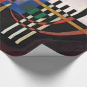 カンディンスキー絵画抽象芸術のクラシカルアートワーク ラッピングペーパー (角)