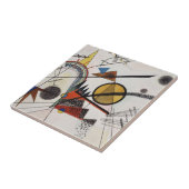 カンディンスキー絵画抽象芸術のモダンアートマスター タイル (側面)