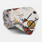 カンディンスキー絵画抽象芸術のモダンアートマスター ネクタイ (ロール)