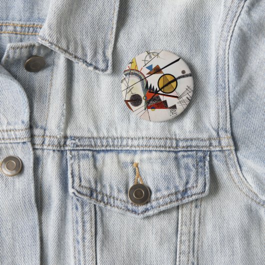 カンディンスキー絵画抽象芸術のモダンアートマスター 缶バッジ (インサイチュ)