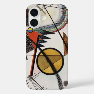 カンディンスキー絵画抽象芸術のモダンアートマスター iPhone 16ケース