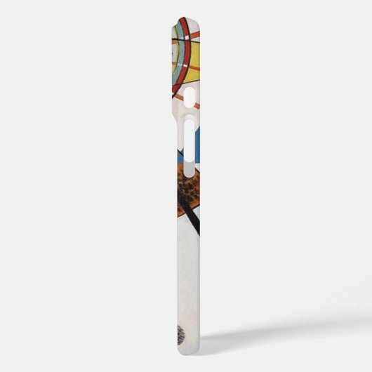 カンディンスキー絵画抽象芸術のモダンアートマスター Case-Mate iPhoneケース (裏面 / 左)
