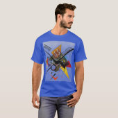 カンディンスキー絵画TシャツWhite Two抽象芸術 Tシャツ (正面フル)