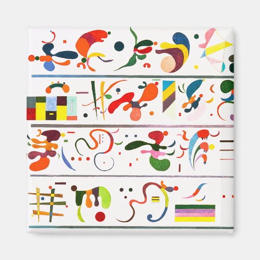 カンディンスキー継承磁石 マグネット (正面)