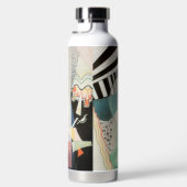 カンディンスキー緑のコンポジション1923アールデコ ウォーターボトル (右面)