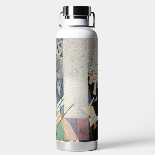 カンディンスキー緑のコンポジション1923アールデコ ウォーターボトル (背面)