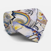 カンディンスキー表現主義抽象芸術アートワークのコサック ネクタイ (ロール)