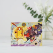 カンディンスキー表現主義抽象芸術アート ポストカード (スタンド正面)