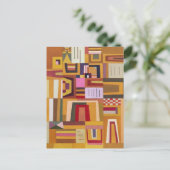 カンディンスキー補償バラ ポストカード (スタンド正面)