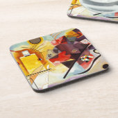 カンディンスキー赤青 コースター (左側)