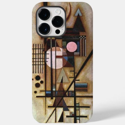 カンディンスキー軟化建築抽象芸術アート Case-Mate iPhoneケース (裏面)