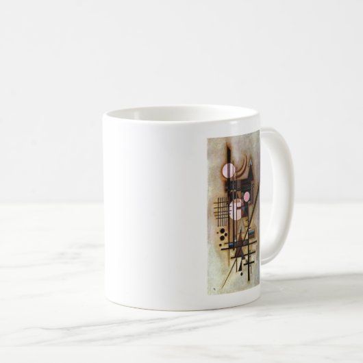 カンディンスキー軟化建築 コーヒーマグカップ (正面右)