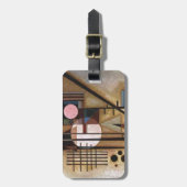 カンディンスキー軟化建築 ラゲッジタグ (正面縦)