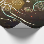 カンディンスキー運動I抽象芸術作品 ラッピングペーパー (角)