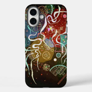 カンディンスキー運動I抽象芸術絵画ズ iPhone 16 PLUSケース