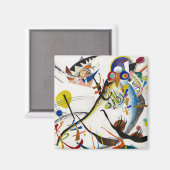 カンディンスキー青セグメント磁石 マグネット (正面/裏面)