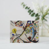 カンディンスキー青セグメント ポストカード (スタンド正面)