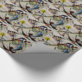 カンディンスキー青セグメント ラッピングペーパー (角)