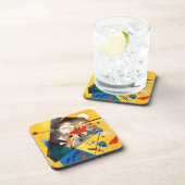 カンディンスキー静かな調和抽象芸術アート コースター (右側)