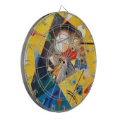 カンディンスキー静かな調和抽象芸術アート ダーツボード (正面左)