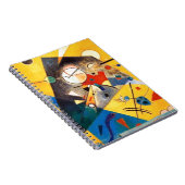 カンディンスキー静かな調和抽象芸術アート ノートブック (右側)