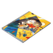 カンディンスキー静かな調和抽象芸術アート ノートブック (左側)