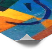 カンディンスキー静かな調和抽象芸術アート ポスター (角)