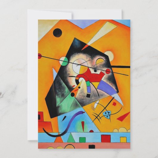 カンディンスキー静かな調和 カード (正面)