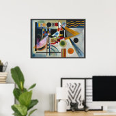 カンディンスキー首振り抽象芸術絵画ズ ポスター (ホームオフィス)