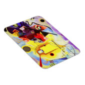 カンディンスキー黄赤ブルー磁石 マグネット (右側)