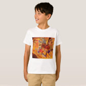 カンディンスキー黄赤ブルー Tシャツ (正面フル)