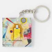 カンディンスキー黄 – 赤 – 青 キーホルダー (裏面)